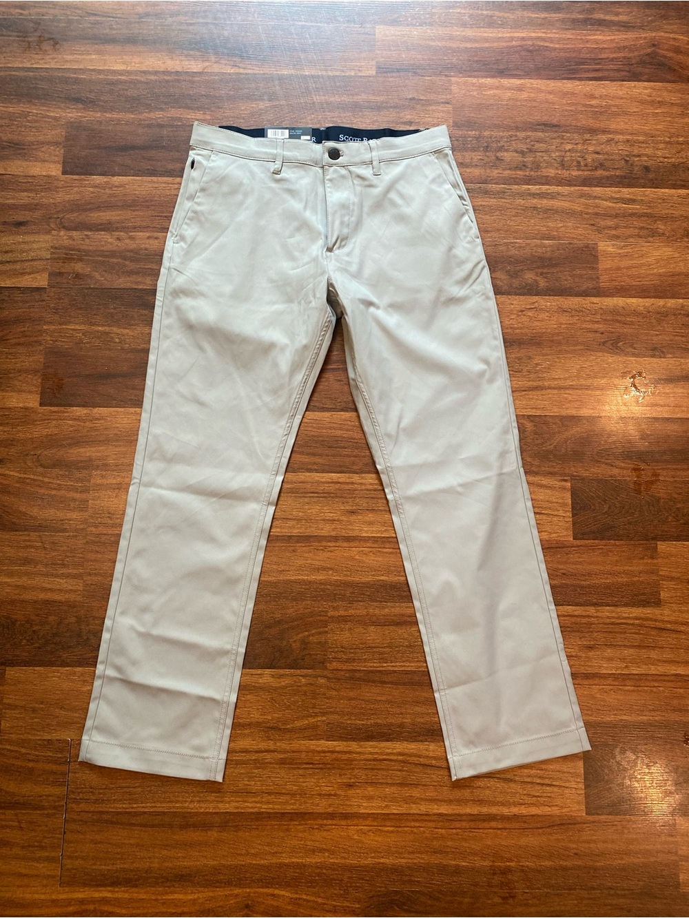 Scott Barber Men's Beige Chino Pants